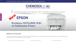 Desktop Screenshot of chemosol.co.za